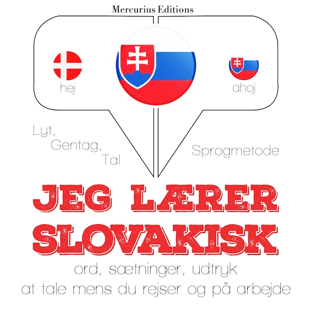 Book cover for Jeg lærer slovakisk