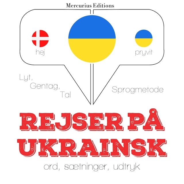 Book cover for Rejser på ukrainsk