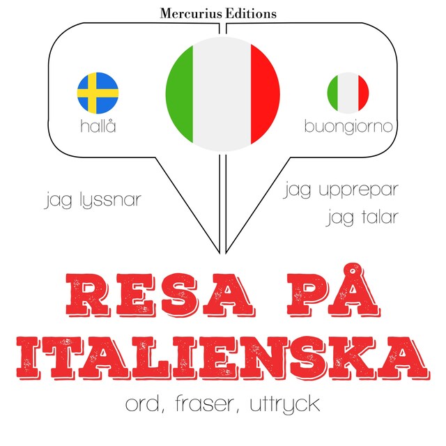 Couverture de livre pour Resa på italienska