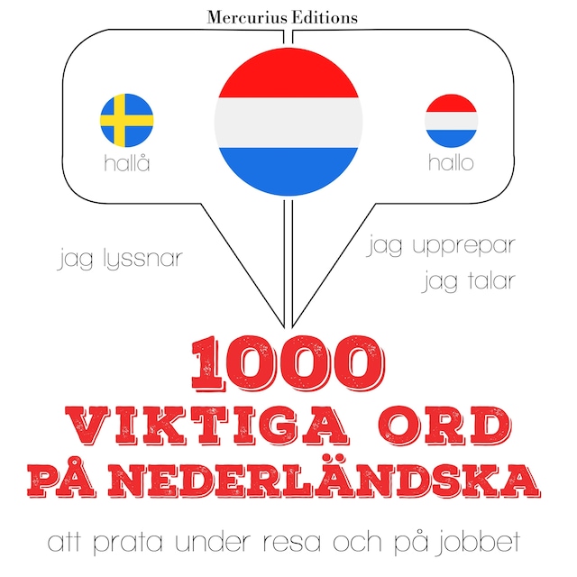 Book cover for 1000 viktiga ord på nederländska