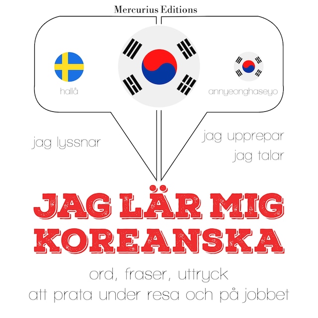 Book cover for Jag lär mig koreanska