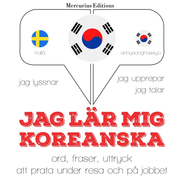 Kirjankansi teokselle Jag lär mig koreanska