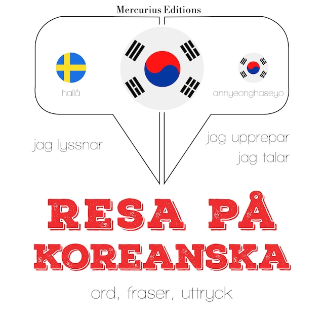 Portada de libro para Resa på koreanska