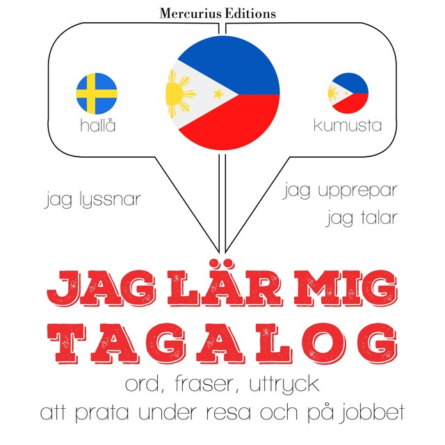 Copertina del libro per Jag lär mig Tagalog