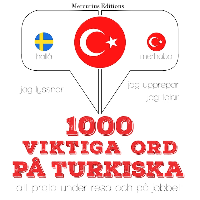 Couverture de livre pour 1000 viktiga ord på turkiska