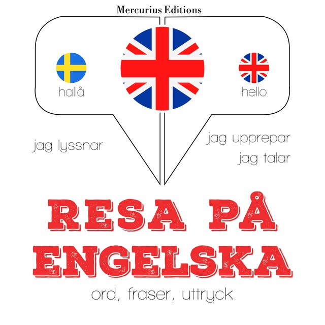 Book cover for Resa på engelska