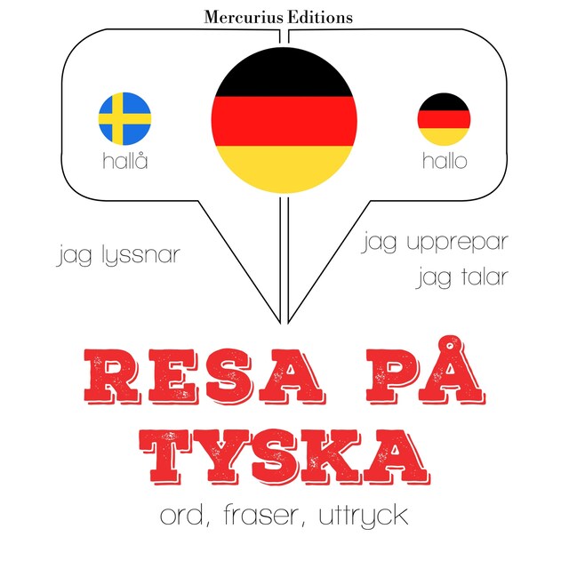 Couverture de livre pour Resa på tyska