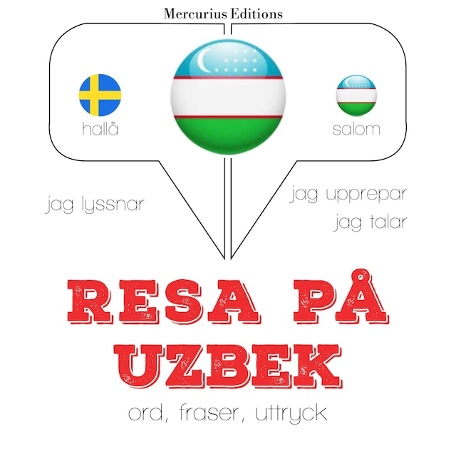 Copertina del libro per Resa på Uzbek