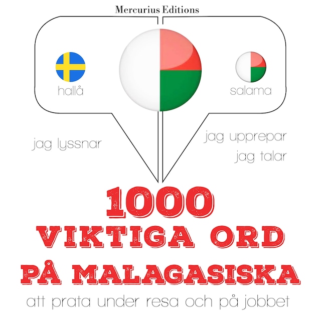 Copertina del libro per 1000 viktiga ord på malagasiska