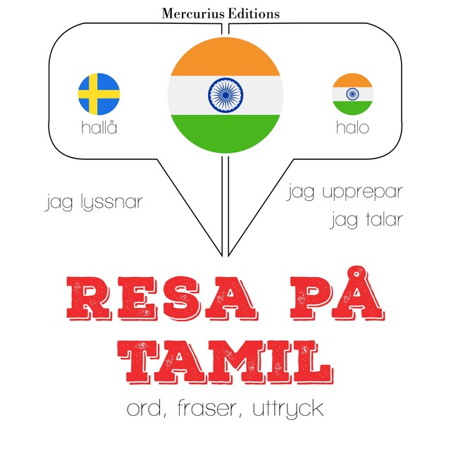 Kirjankansi teokselle Resa på Tamil