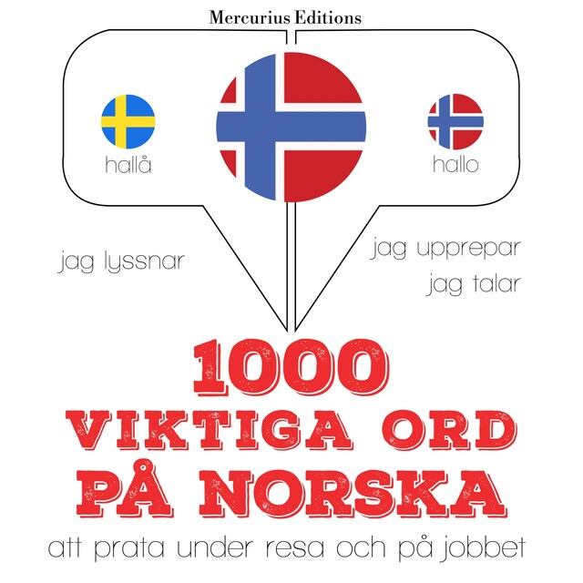 Bogomslag for 1000 viktiga ord på norska