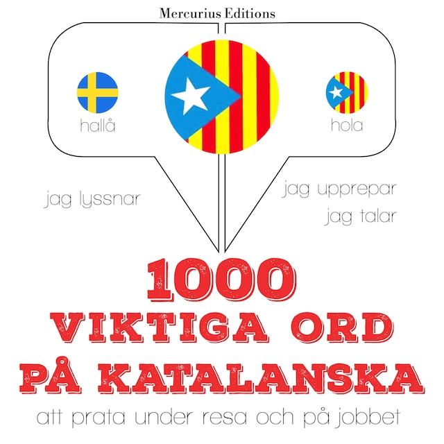 Book cover for 1000 viktiga ord på katalanska