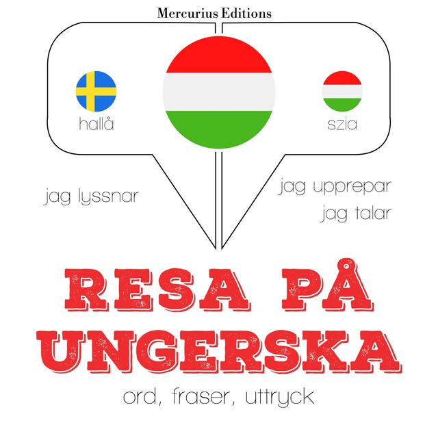 Book cover for Resa på ungerska