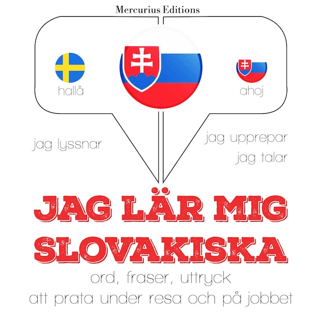 Buchcover für Jag lär mig Slovakiska