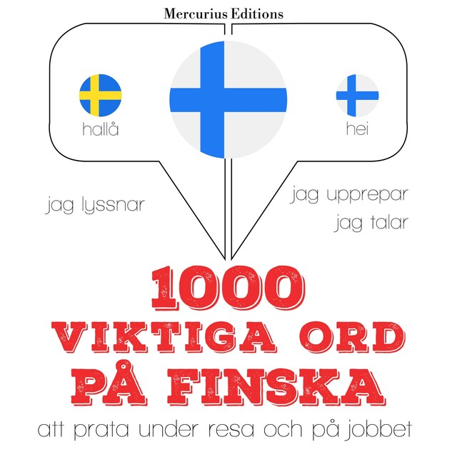 Copertina del libro per 1000 viktiga ord på finska