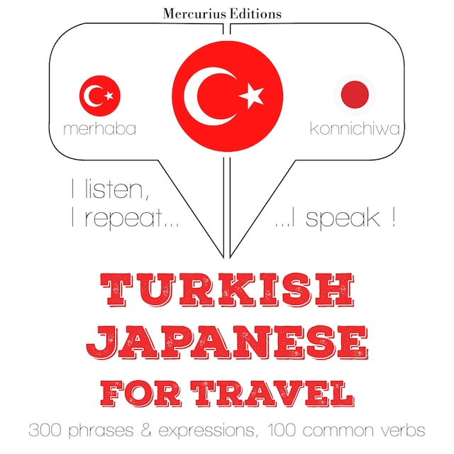 Boekomslag van Türkçe - Japonca: Seyahat için
