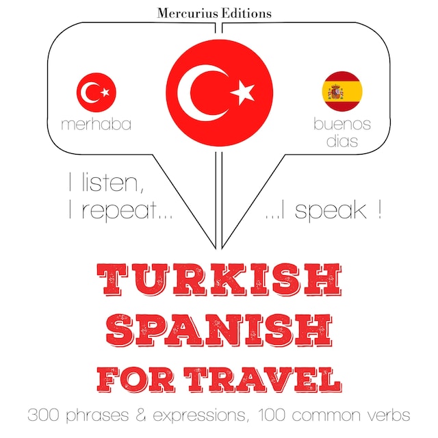 Bokomslag för Türkçe - İspanyolca: Seyahat için