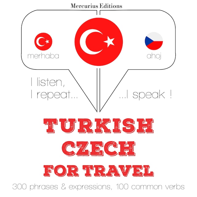 Boekomslag van Türkçe - Çekçe: Seyahat için
