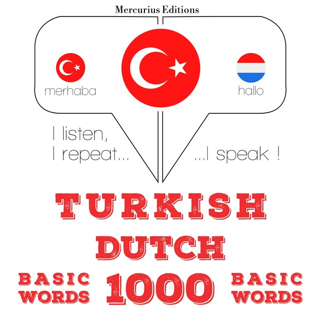 Copertina del libro per Türkçe - Hollandaca: 1000 temel kelime