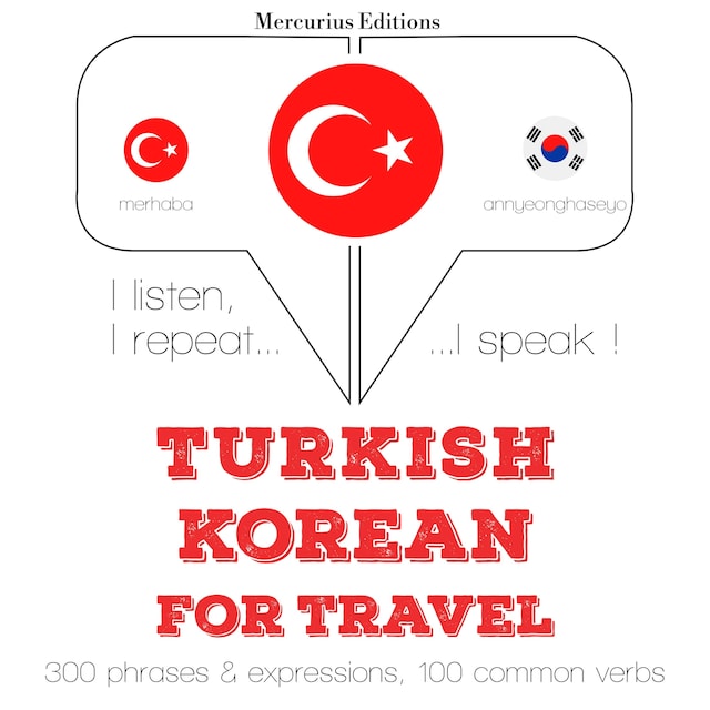 Copertina del libro per Türkçe - Korece: Seyahat için
