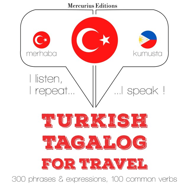 Book cover for Türkçe - Tagalog: Seyahat için