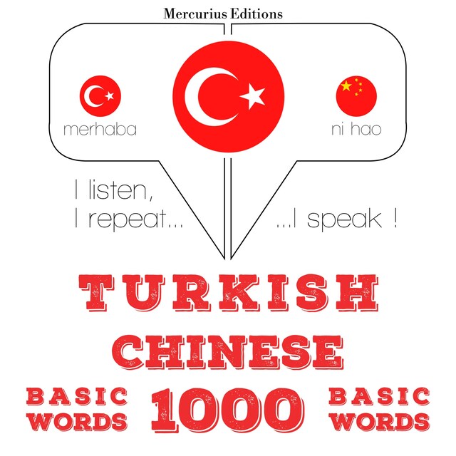 Bogomslag for Türkçe - Çince: 1000 temel kelime