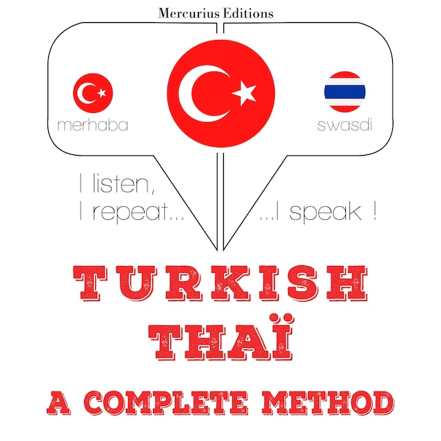 Couverture de livre pour Türkçe - Tayland: tam bir yöntem