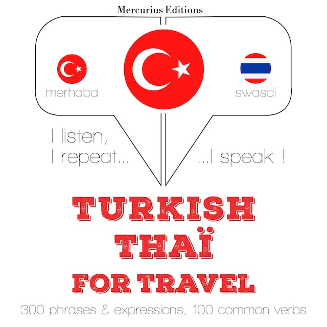 Copertina del libro per Türkçe - Tayland: Seyahat için