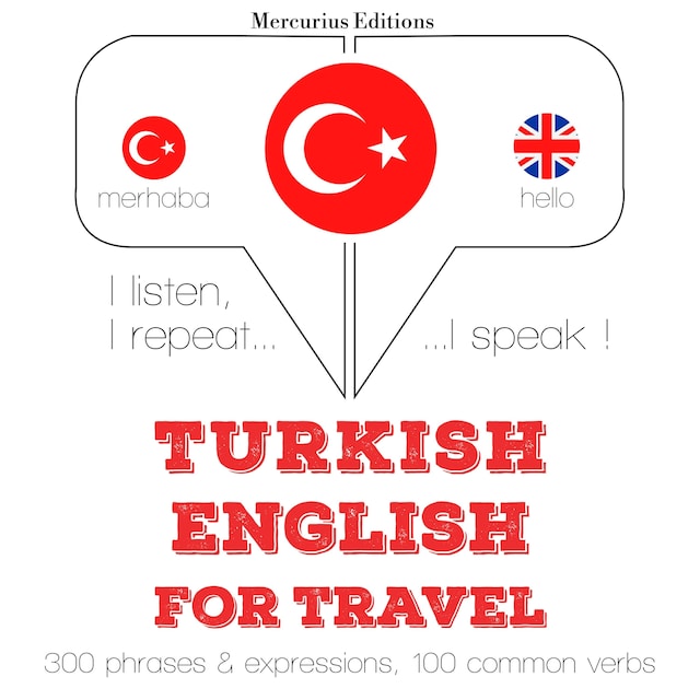 Kirjankansi teokselle Türkçe - İngilizce: Seyahat için