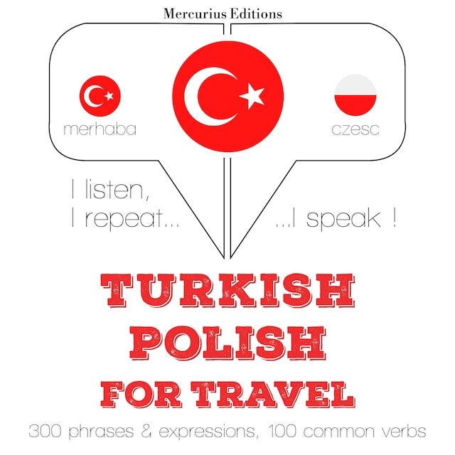 Portada de libro para Türkçe - Lehçe: Seyahat için