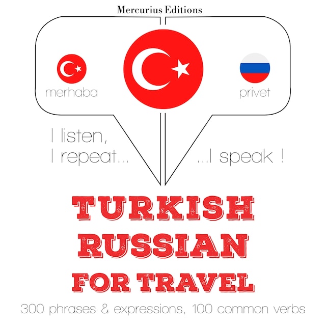 Book cover for Türkçe - Rusça: Seyahat için