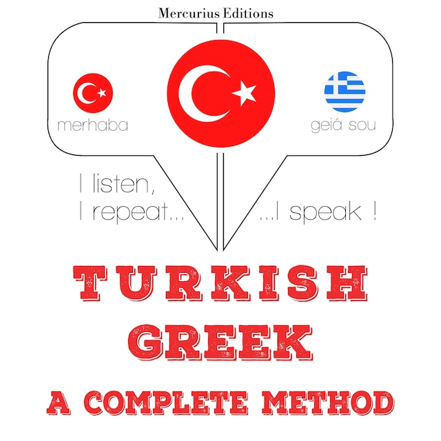 Book cover for Türkçe - Yunanca: eksiksiz bir yöntem