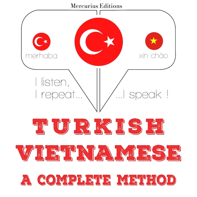 Boekomslag van Türkçe - Vietnamca: eksiksiz bir yöntem