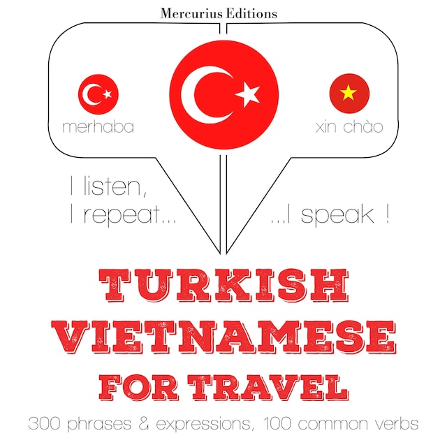 Boekomslag van Türkçe - Vietnamca: Seyahat için