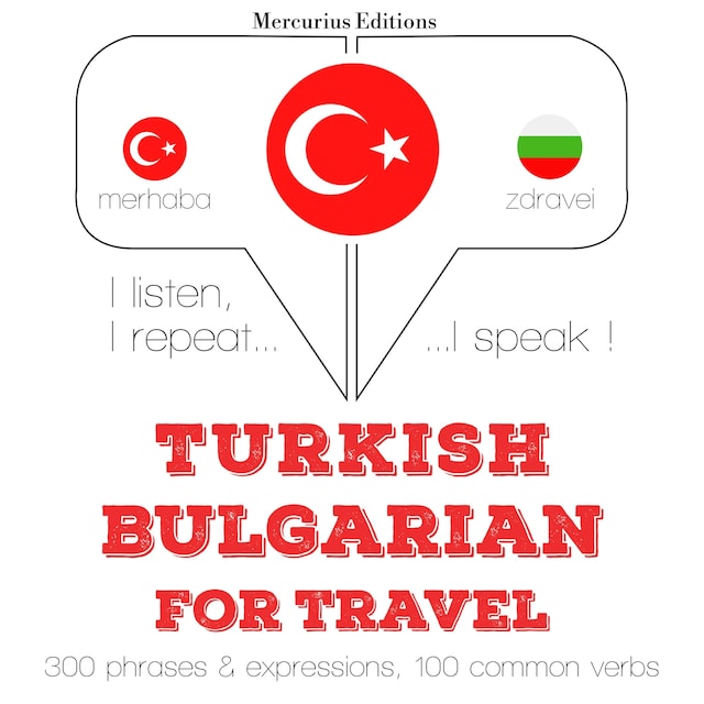 Copertina del libro per Türkçe - Bulgarca: Seyahat için