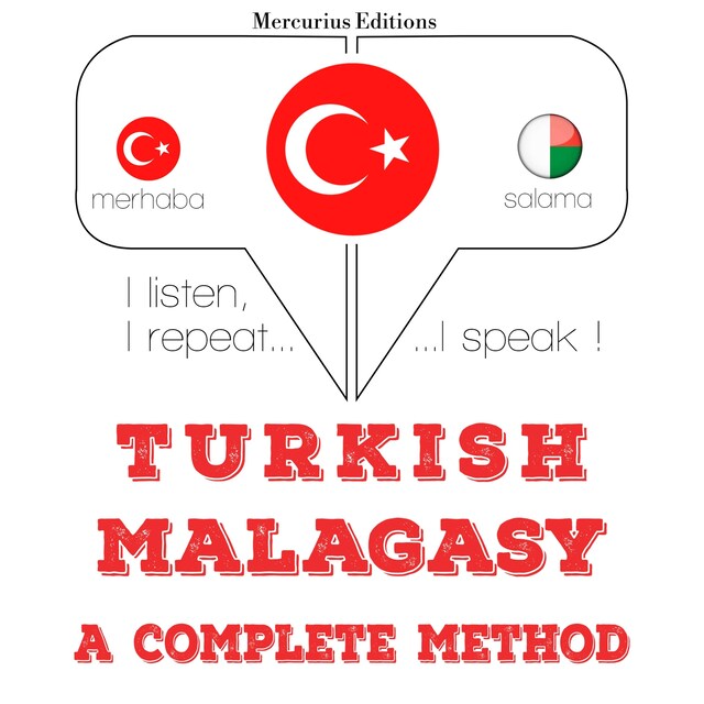 Book cover for Türkçe - Madagaşça: eksiksiz bir yöntem