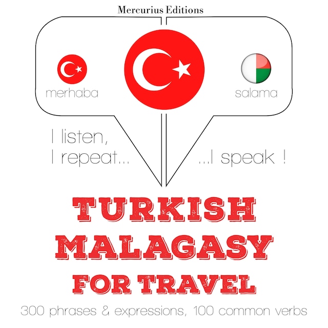 Copertina del libro per Türkçe - Madagaşça: Seyahat için