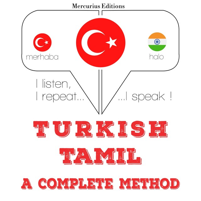 Bokomslag för Türkçe - Tamil: eksiksiz bir yöntem