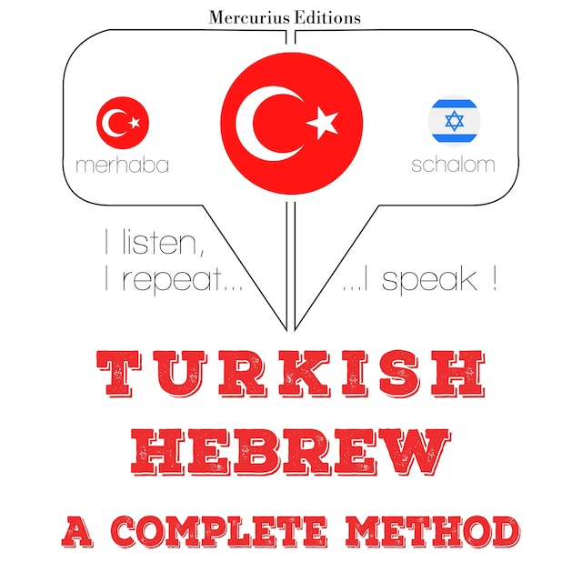 Book cover for Türkçe - İbranice: eksiksiz bir yöntem