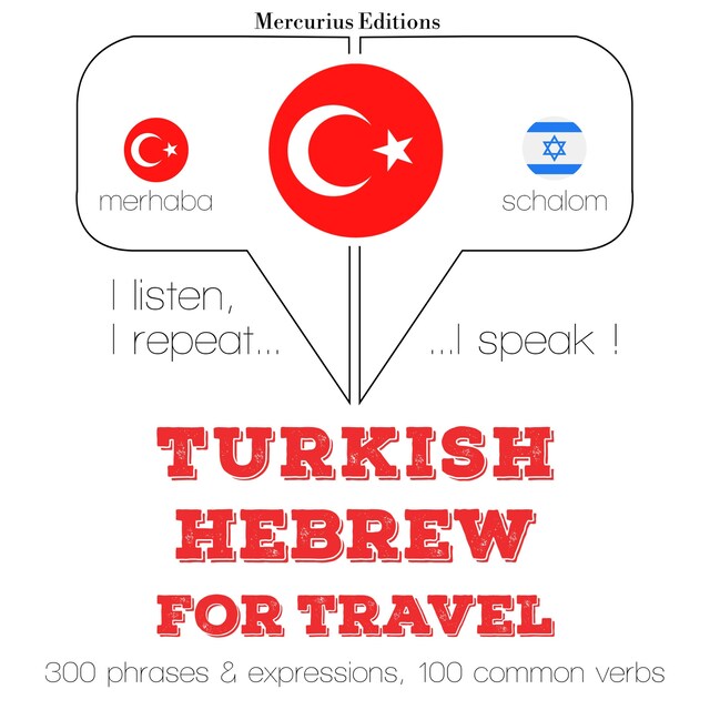 Copertina del libro per Türkçe - İbranice: Seyahat için