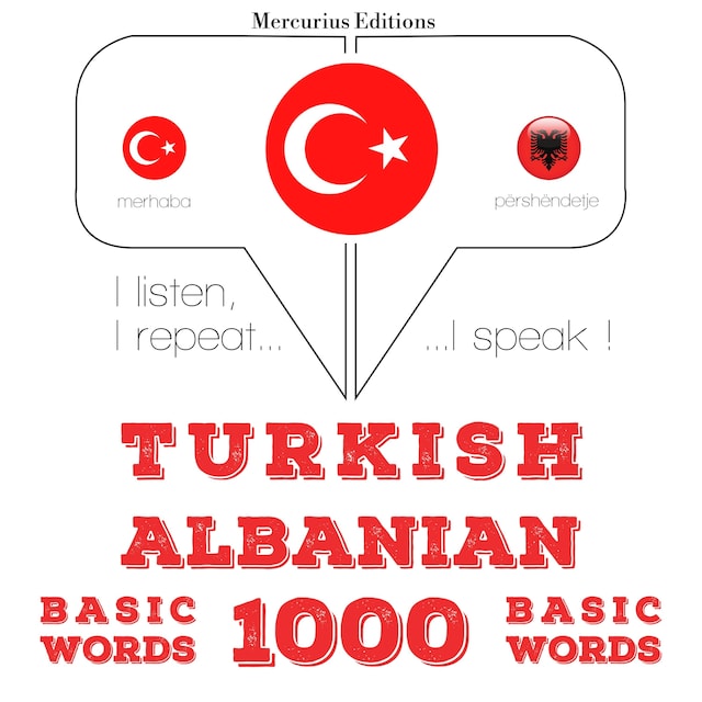 Bokomslag för Türkçe - Arnavutça: 1000 temel kelime