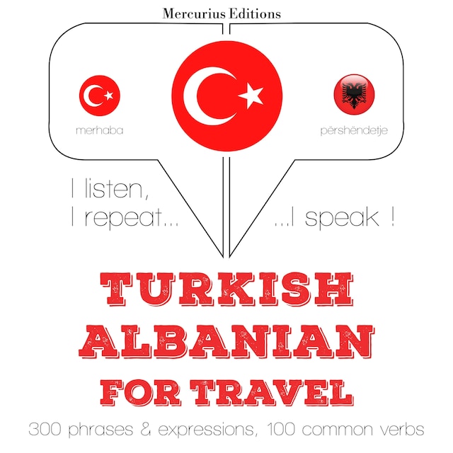 Copertina del libro per Türkçe - Arnavutça: Seyahat için