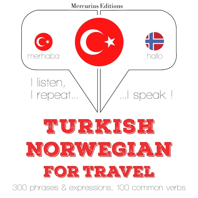 Boekomslag van Türkçe - Norveççe: Seyahat için