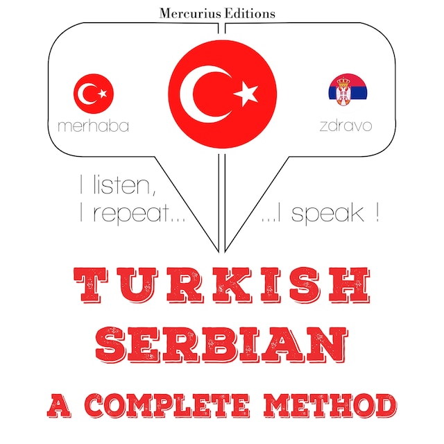 Book cover for Türkçe - Sırpça: eksiksiz bir yöntem