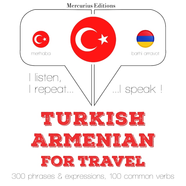 Book cover for Türkçe - Ermenice: Seyahat için