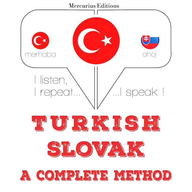 Buchcover für Türkçe - Slovakça: eksiksiz bir yöntem