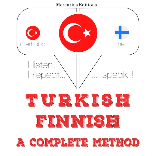 Book cover for Türkçe - Fince: eksiksiz bir yöntem