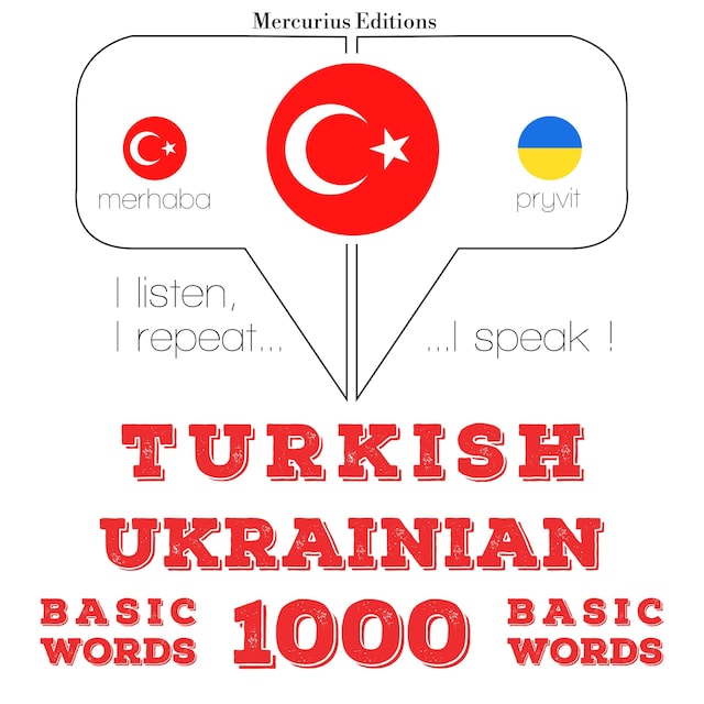 Türkçe - Ukraynaca: 1000 temel kelime