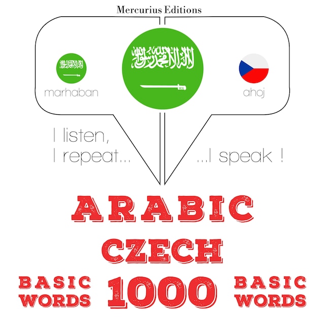 Boekomslag van 1000 كلمة أساسية في جمهورية التشيك