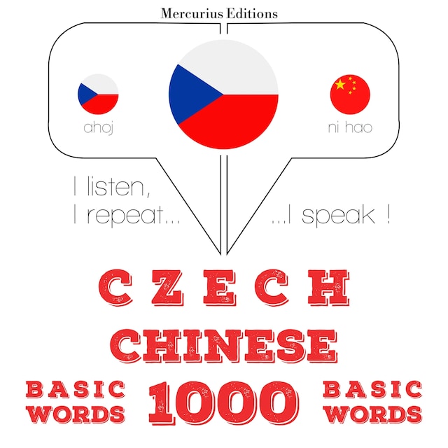 Bokomslag för Česko - čínština: 1000 základních slov